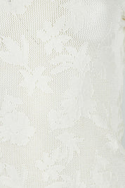 Product shot of the Love Layer Long Sleeve Knit Top in colour Milk, detail