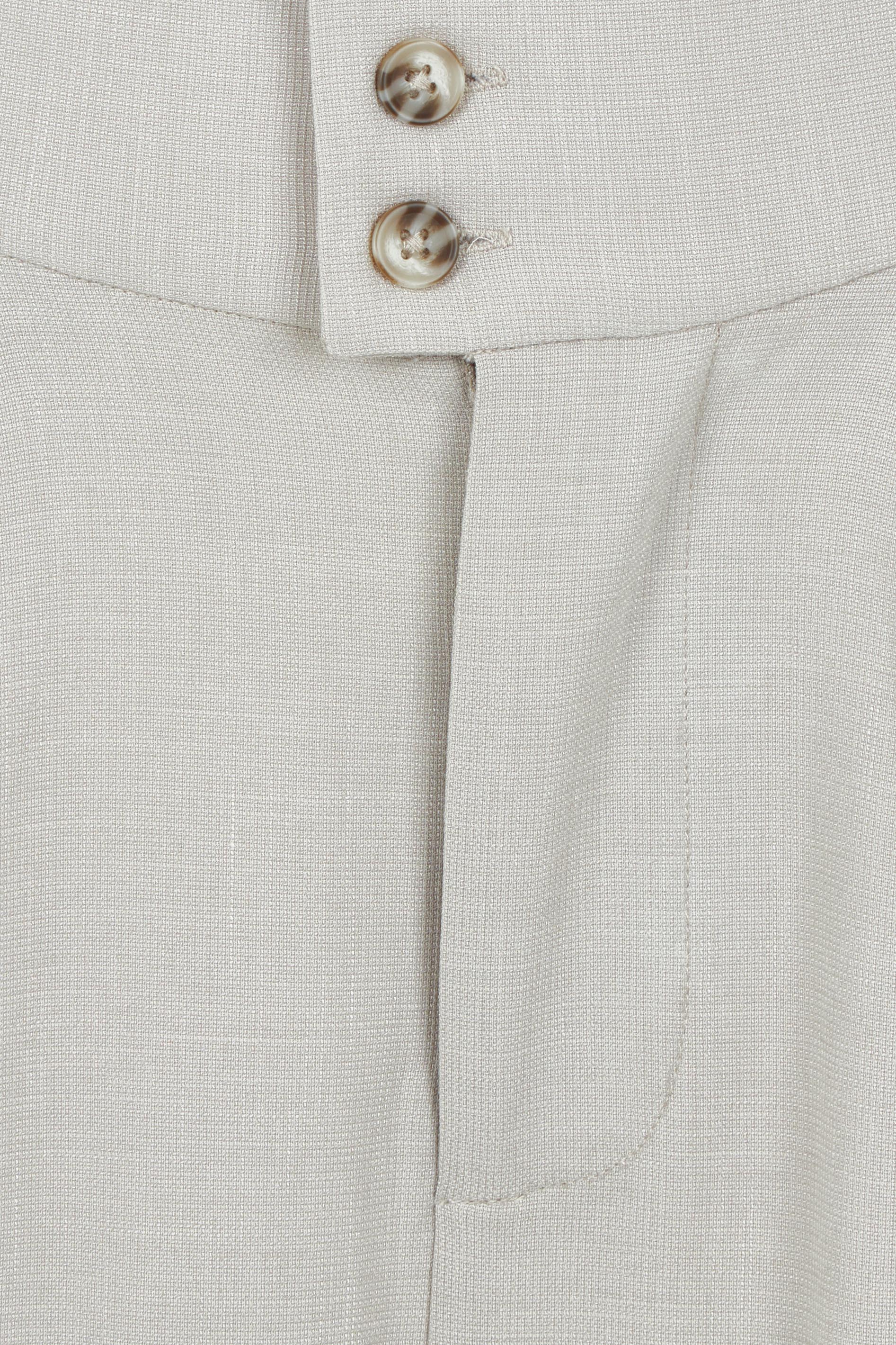 Product shot of the All The Feels High Waisted Wide Leg Pants in colour Rock, detail