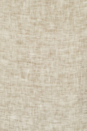 Product shot of the Layers Of Love Linen Overlay Top in colour Mocha, detail