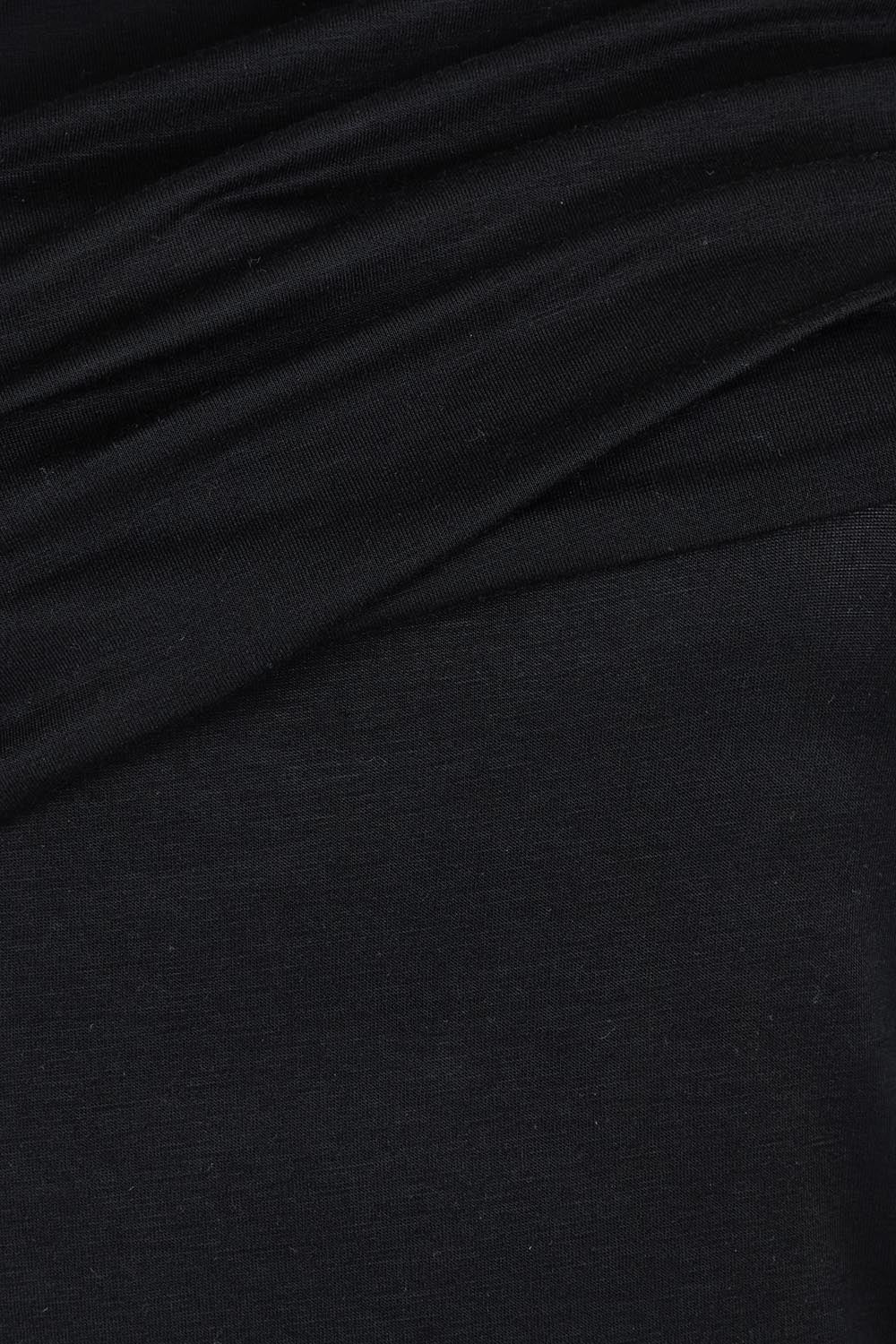 Product shot of the Sunset Treasure Bamboo Convertible Bandeau in colour Black (Black), detail