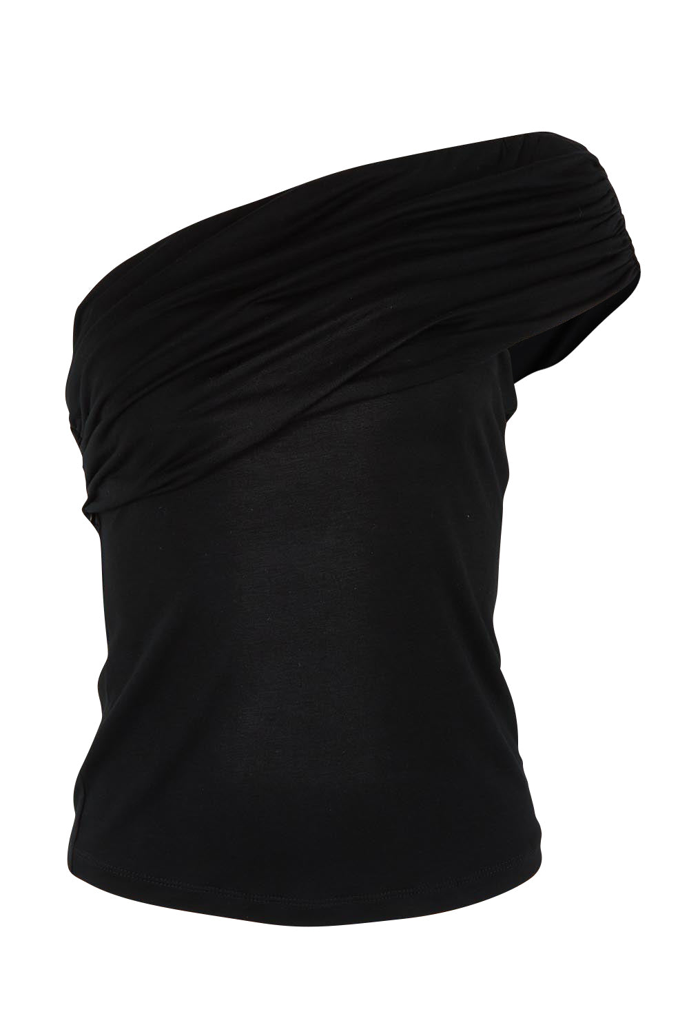 Product shot of the Sunset Treasure Bamboo Convertible Bandeau in colour Black (Black), from the front
