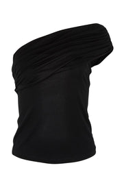 Product shot of the Sunset Treasure Bamboo Convertible Bandeau in colour Black (Black), from the front