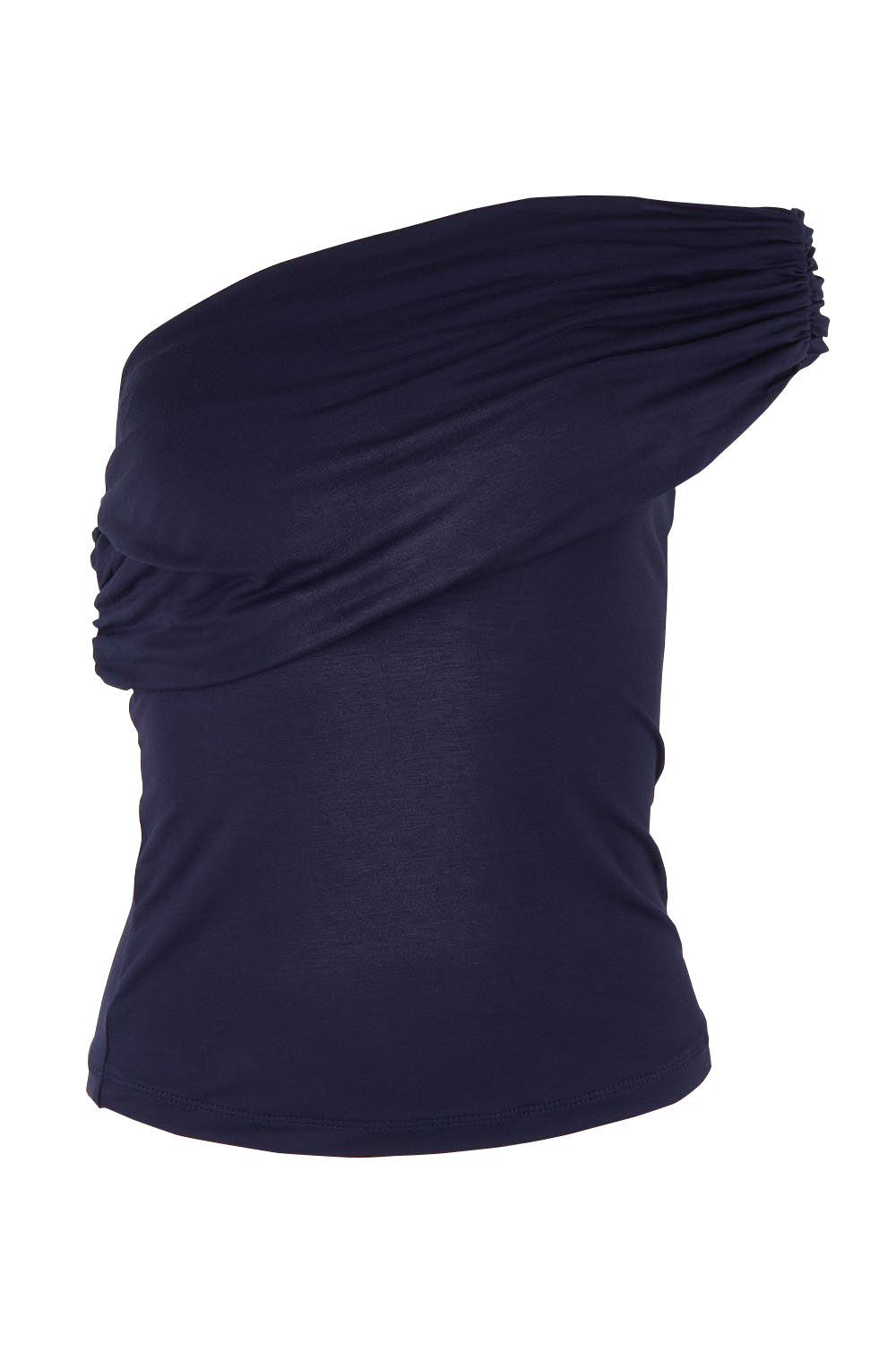 Product shot of the Sunset Treasure Bamboo Convertible Bandeau in colour Darknavy (Blue), from the front