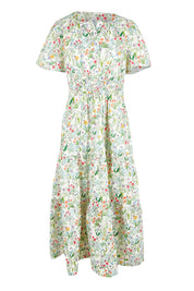 Product shot of the Sweet Feels Cotton Maxi Dress in colour Garden, from the front