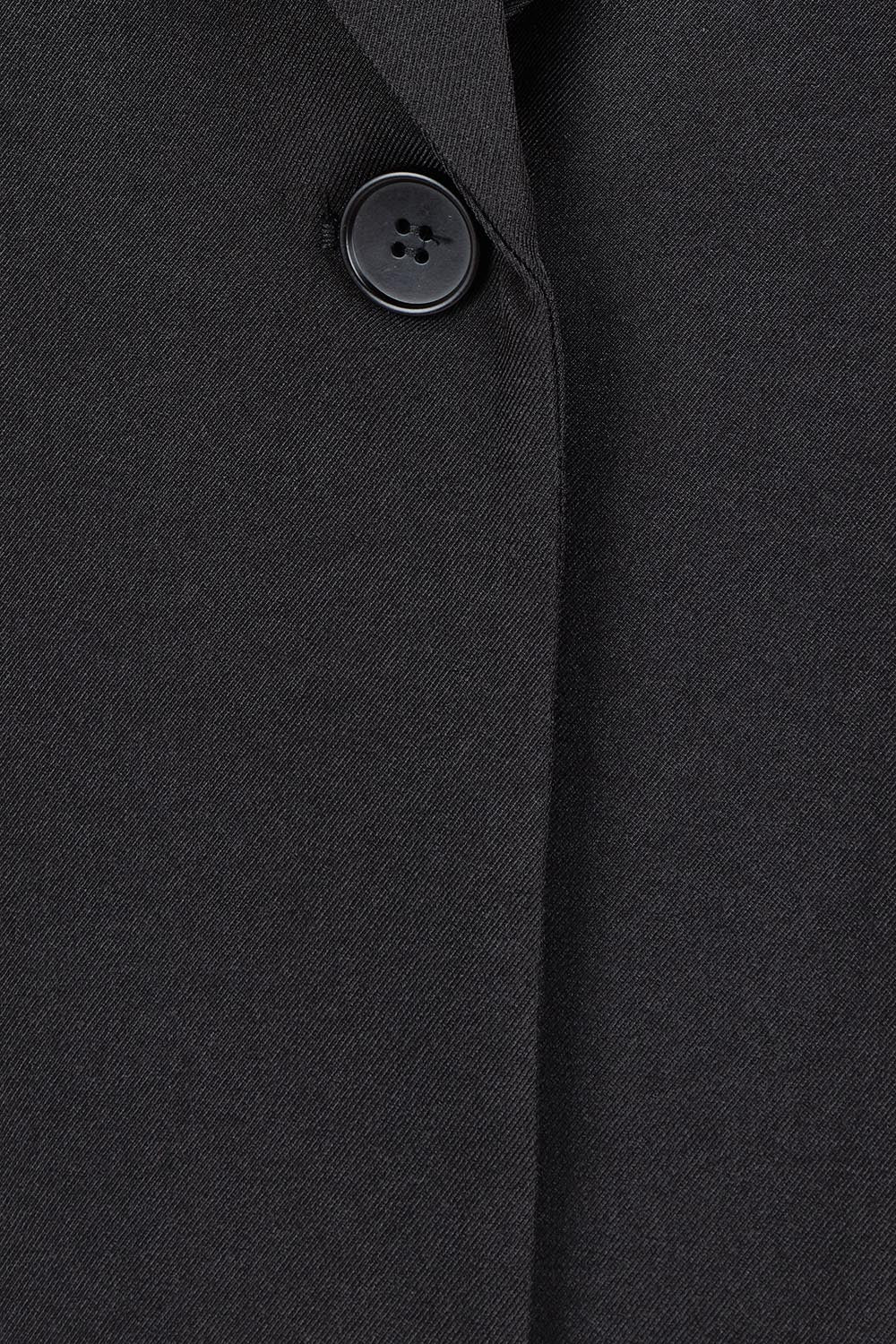 Product shot of the All The Right Moves Blazer in colour Black (Black), detail