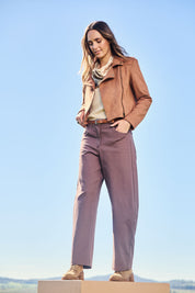On My Radar Barrel Leg Jeans – Milkchoc