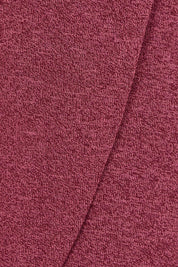 Product shot of the Crossing The Plains Snuggle Jumper in colour Grape (Purple), detail