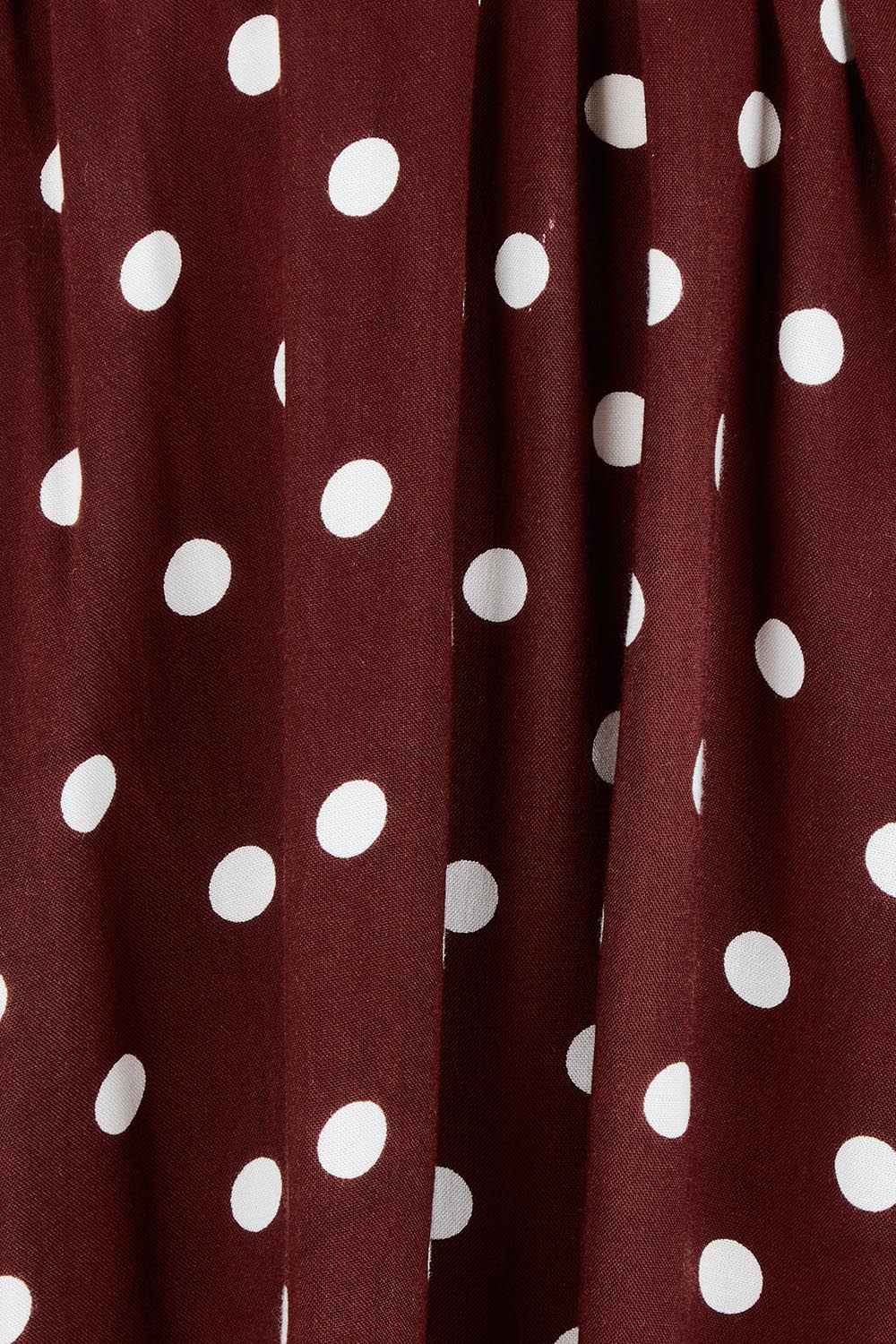 Product shot of the I Can Always Spot You Midi Dress in colour Chocspot, detail