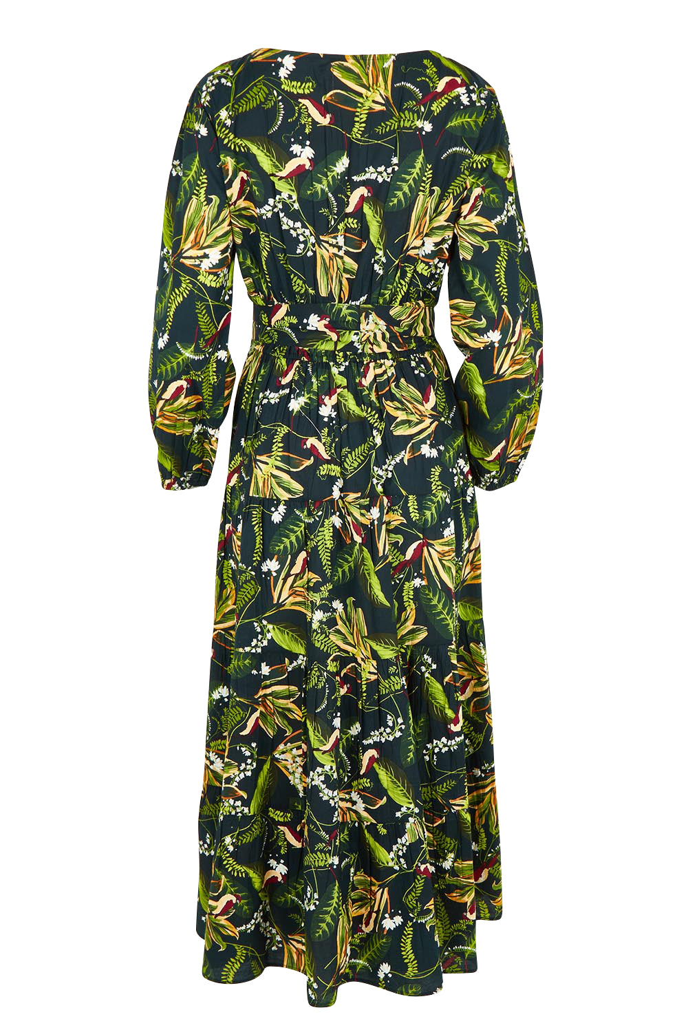 Winter Sun Cotton Maxi Dress – Mossgarden