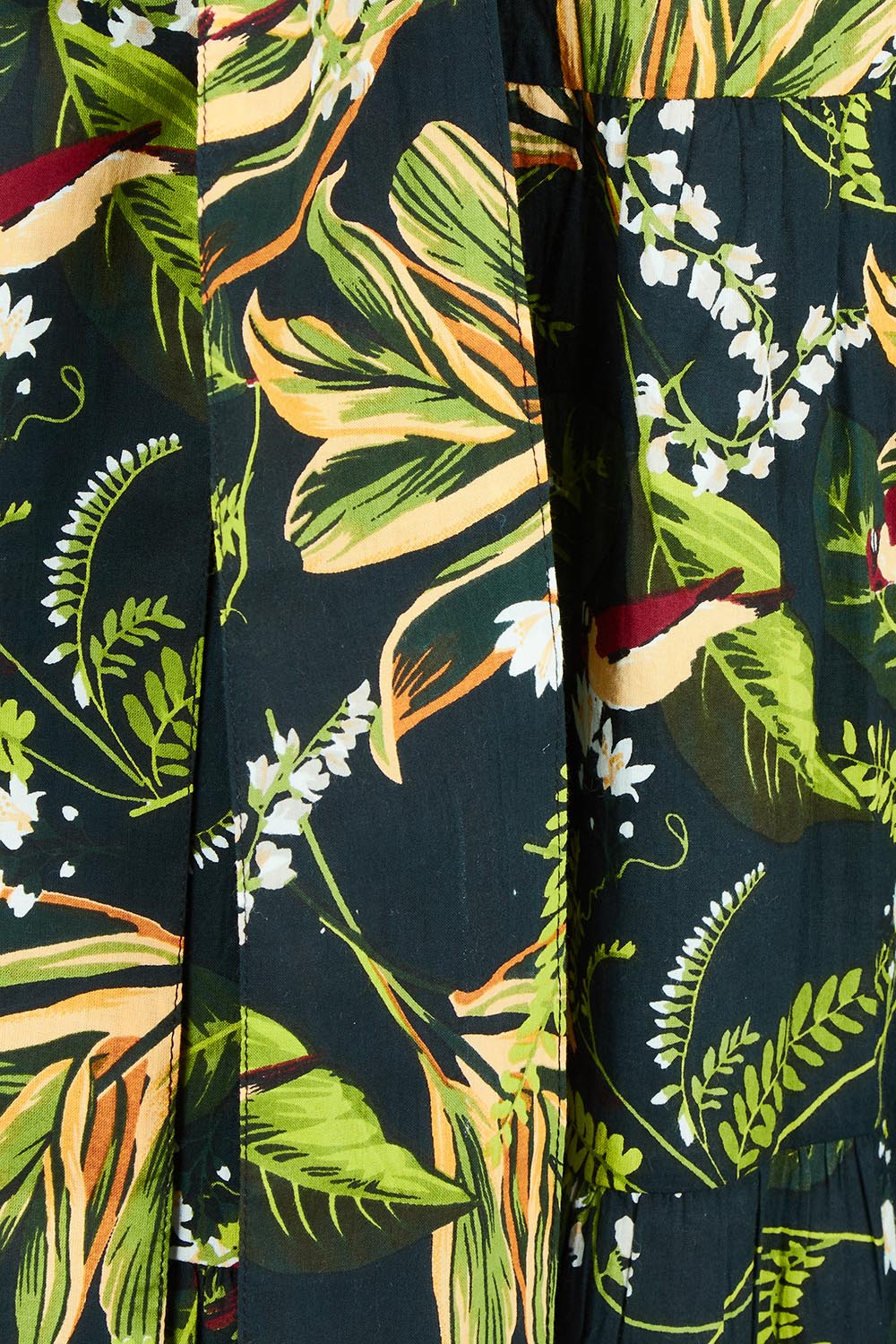 Winter Sun Cotton Maxi Dress – Mossgarden
