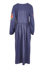 When Im With My Folk Cotton Dress – Navyfleur