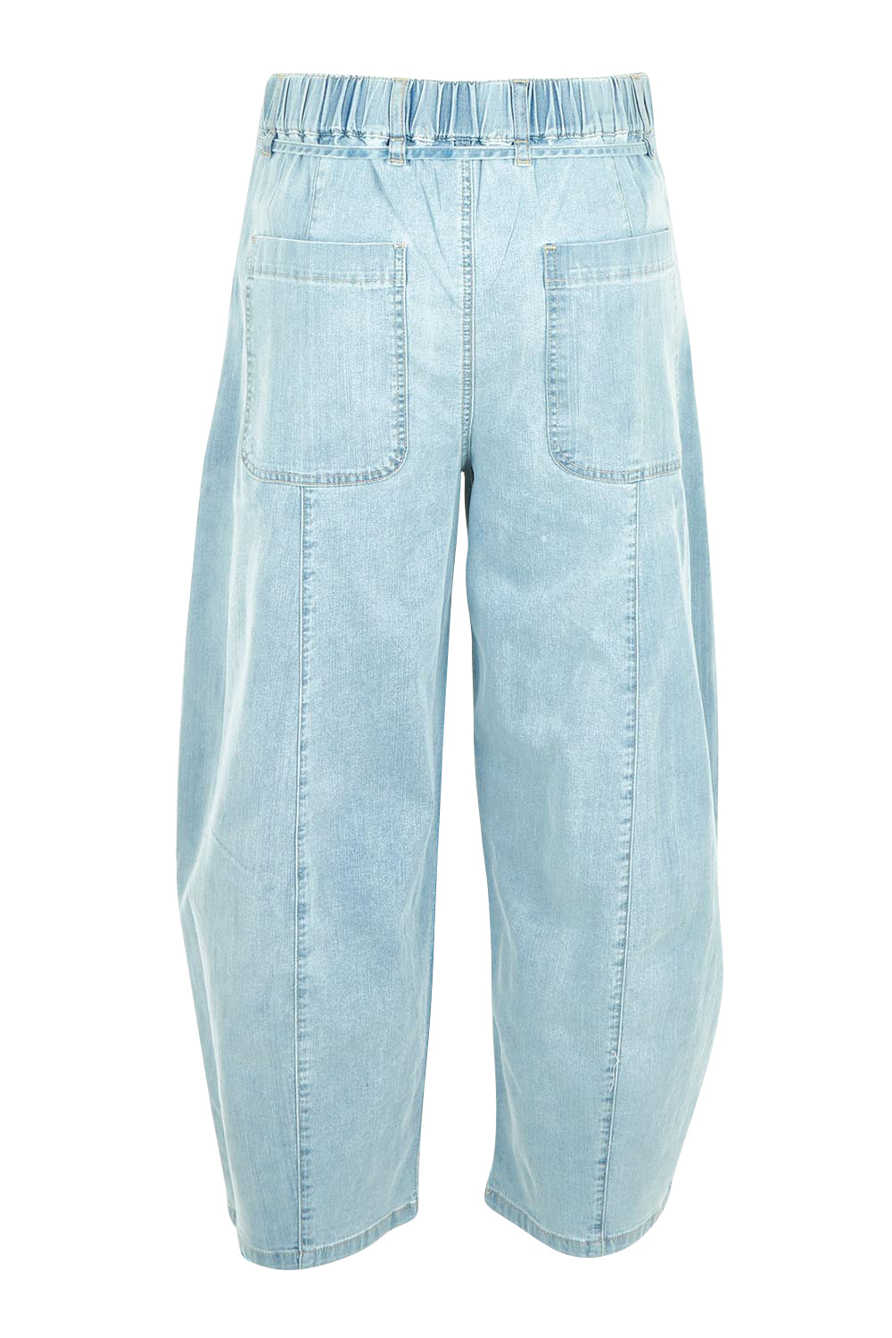 You Make Me Happy Barrel Leg Jeans – Denim