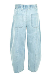 You Make Me Happy Barrel Leg Jeans – Denim