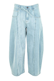 You Make Me Happy Barrel Leg Jeans – Denim