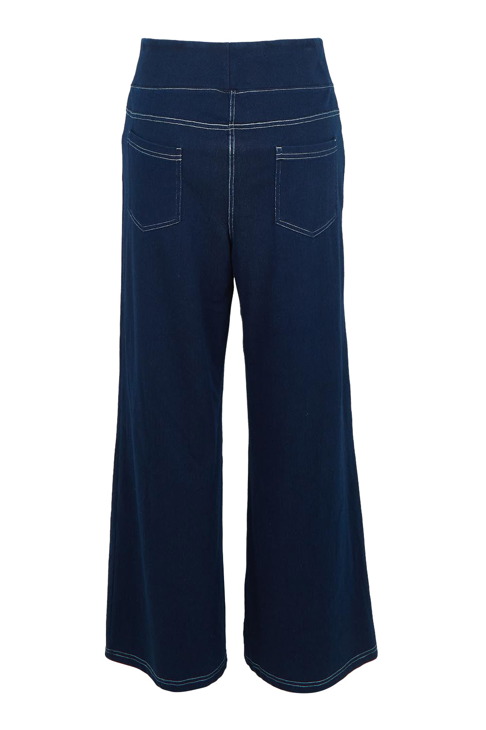 Comfort Me Pull On Faux Jeans – Darkdenim