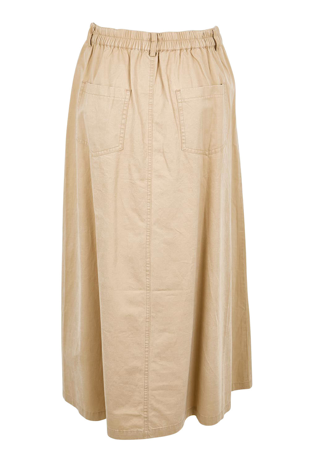 Going Places Denim Skirt – Sand