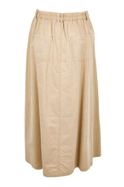 Going Places Denim Skirt – Sand