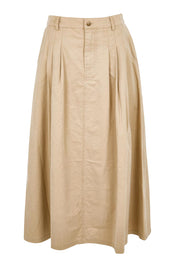 Going Places Denim Skirt – Sand