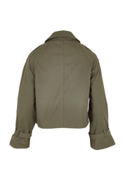 Going Places Cropped Anorak – Khaki