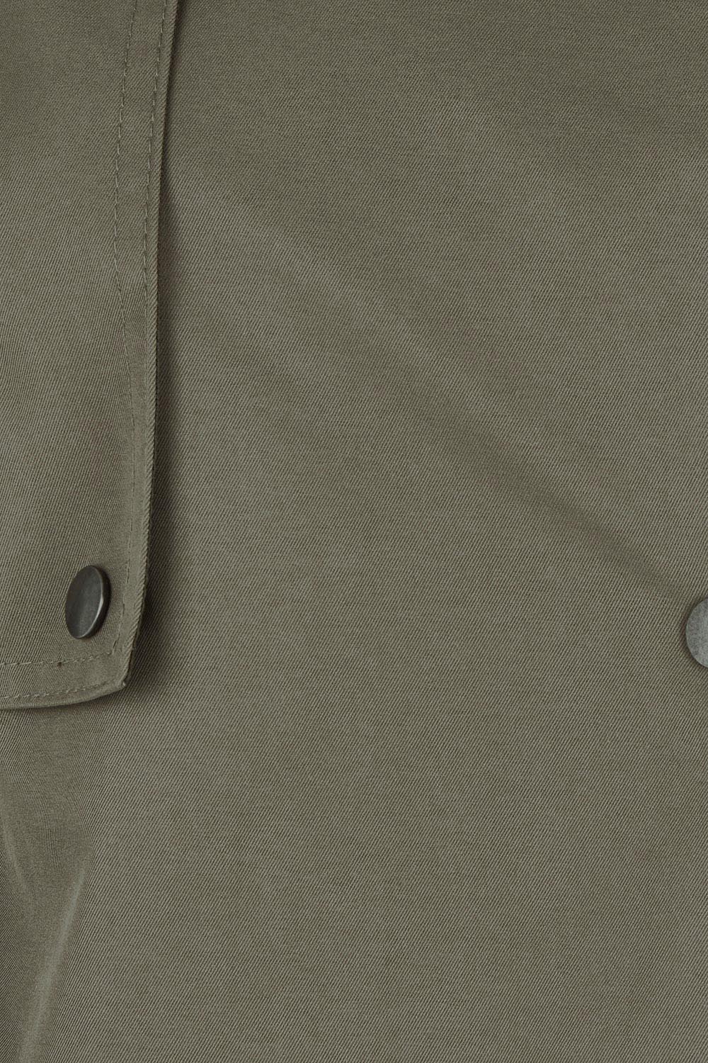 Going Places Cropped Anorak – Khaki