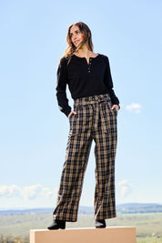 Just Checking In Pants – Blkcheck