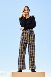 Just Checking In Pants – Blkcheck