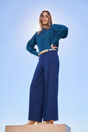 Never Want To Take Me Off Denim Look Pants – Denim