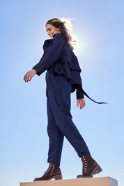 Button Me Up Ponte Pants – Darknavy