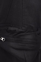 Product shot of the Ready for Anything Cargo Pants – Black in colour Black, showing detail