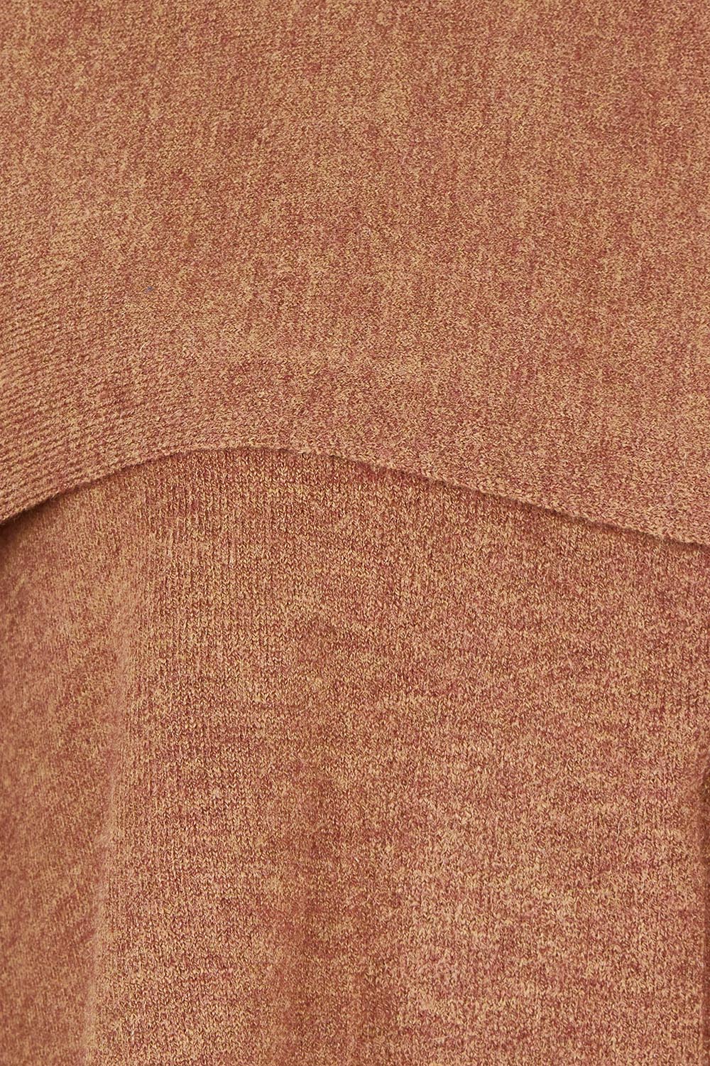 Braving The Cold Scarf Jacket – Chestnut