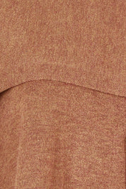 Braving The Cold Scarf Jacket – Chestnut