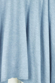 Wrap Me Up Knit Throw Cape – Denim