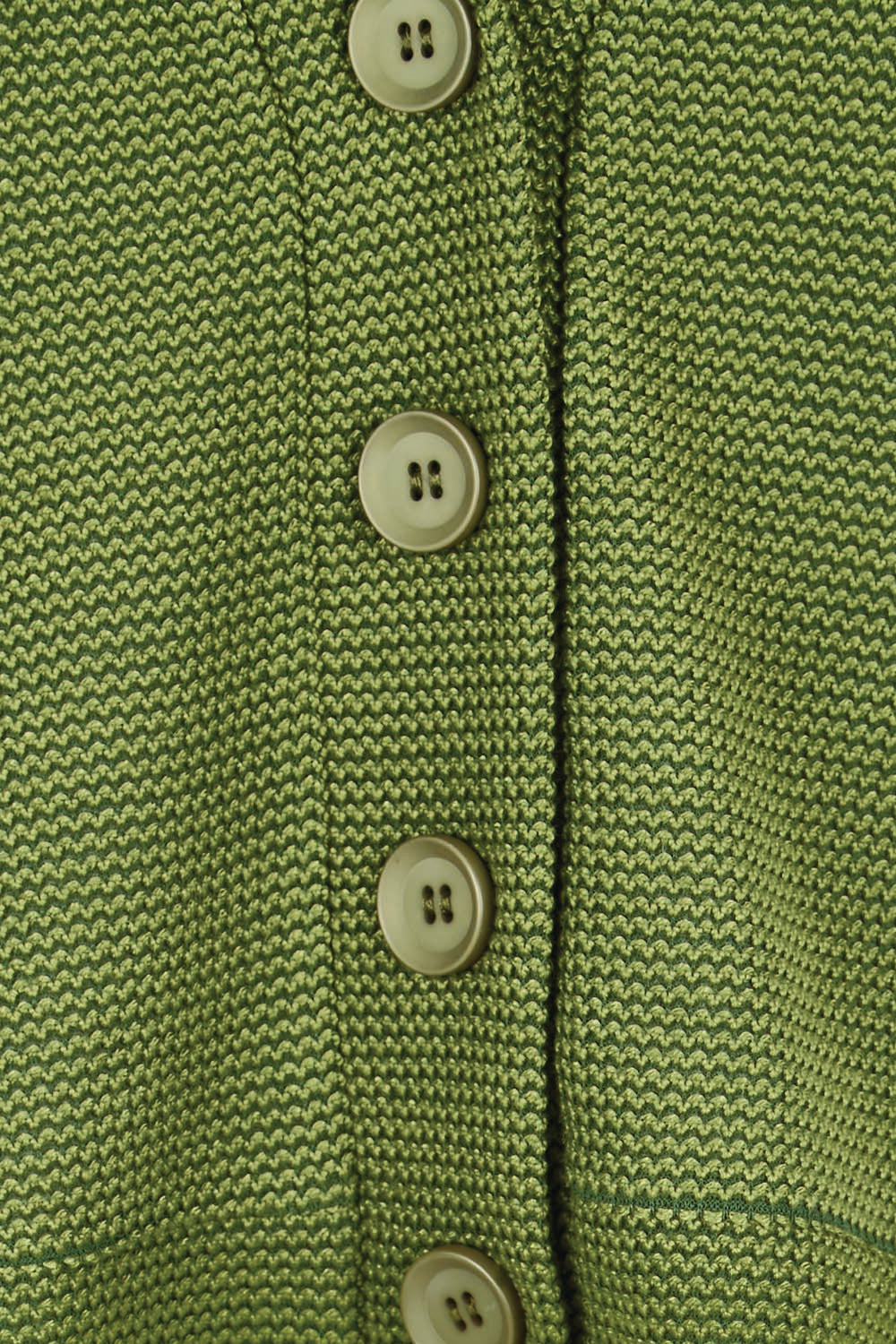 Product shot of the Easy Day Balloon Sleeve Cropped Cardi – Lush in colour Lush, showing detail