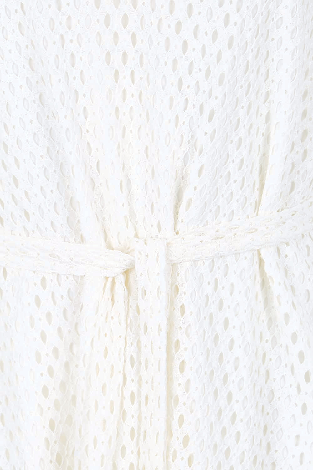 Product shot of the Wear Your Own Way Maxi Dress – White in colour White, showing detail
