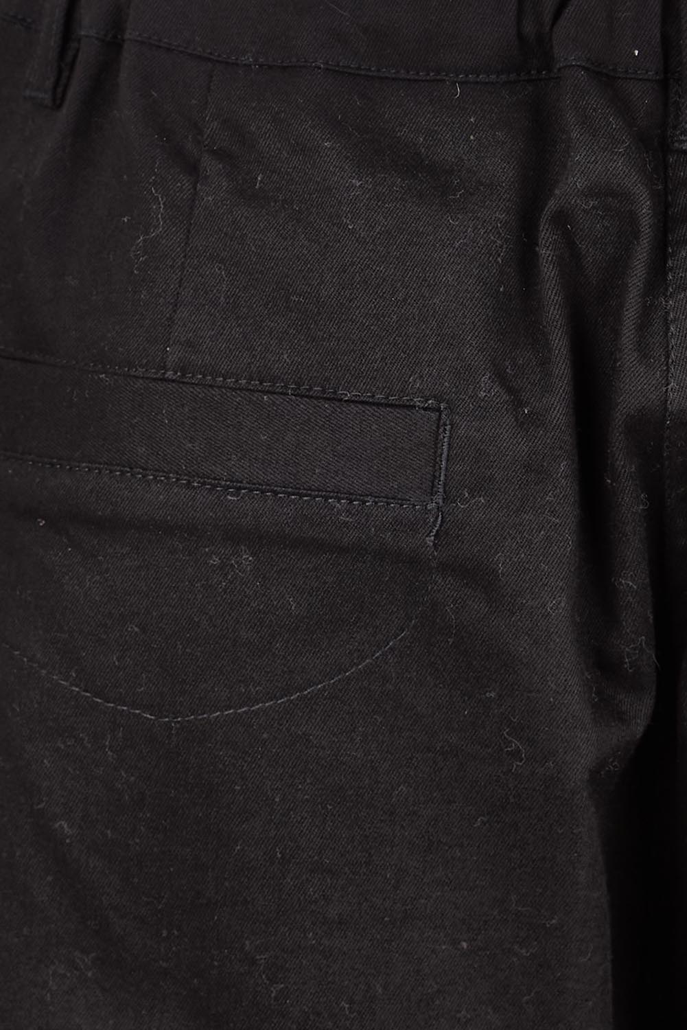 Product shot of the Want You In My Life Long Line Shorts – Black in colour Black, showing detail