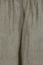 Product shot of the Floating Through The Day Pants  - Olive in colour Olive, showing detail