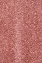 Product shot of the Golden Hour Knit Tank - Rosewood in colour Rosewood, showing detail