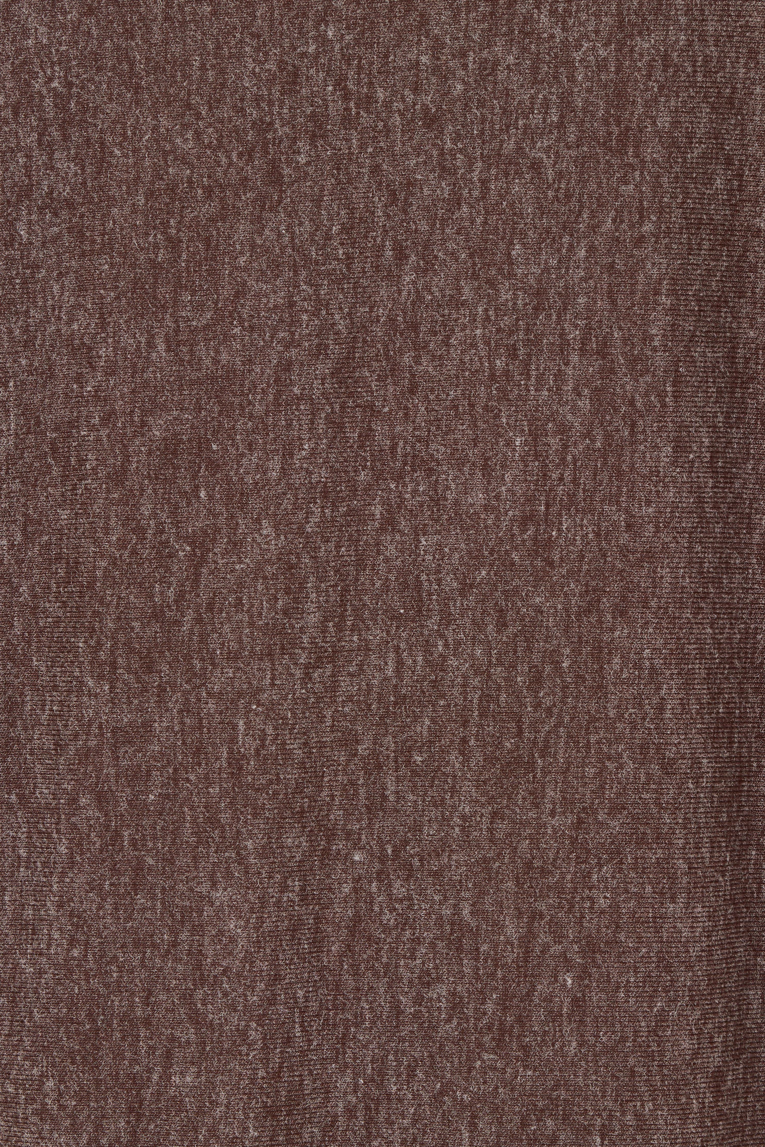 Product shot of the Falling For You Cardi in colour Chocolate, detail