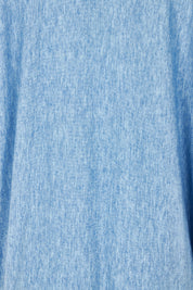 Product shot of the Falling For You Cardi in colour Sky (Blue), detail