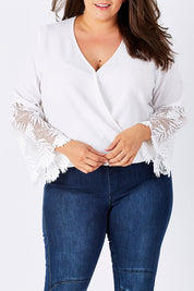 Preloved Cross My Heart Top - White