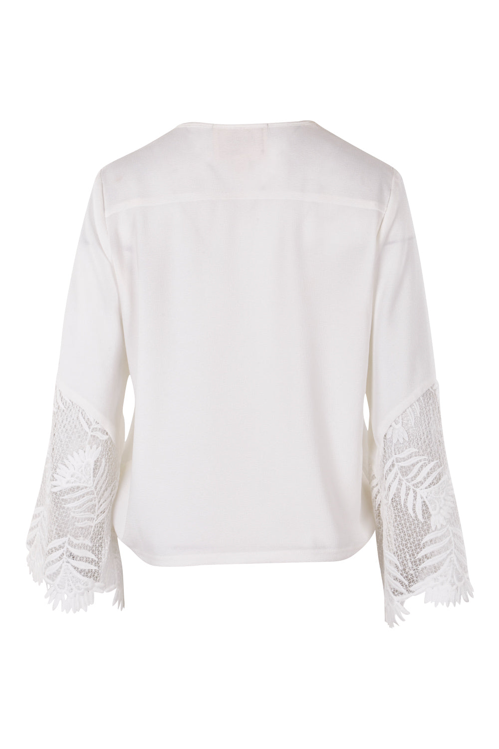 Preloved Cross My Heart Top - White