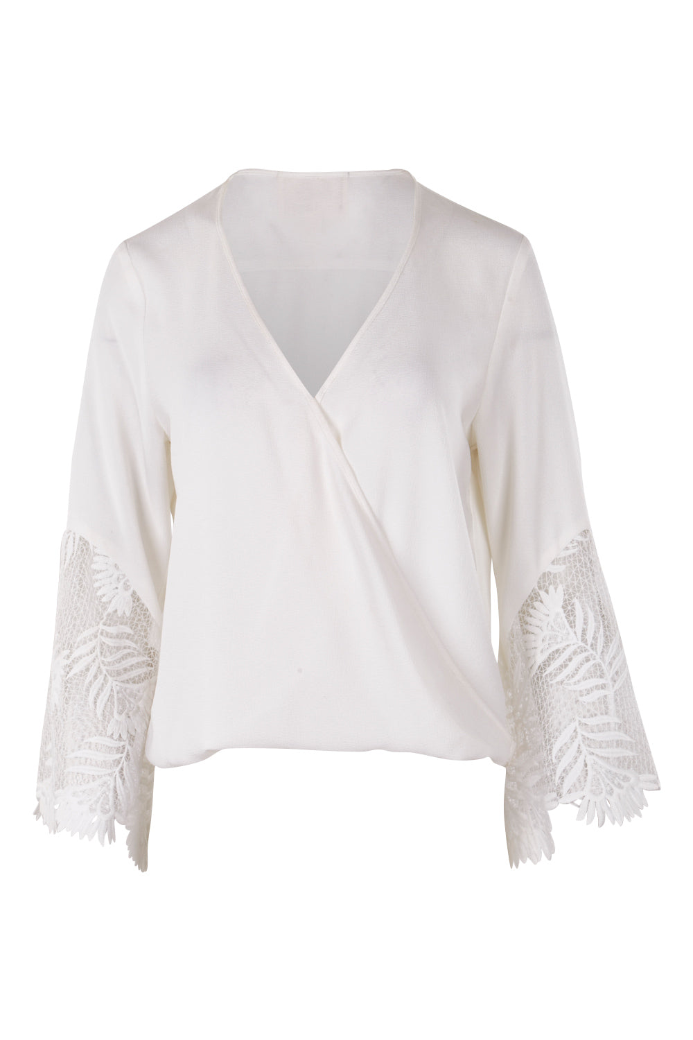 Preloved Cross My Heart Top - White