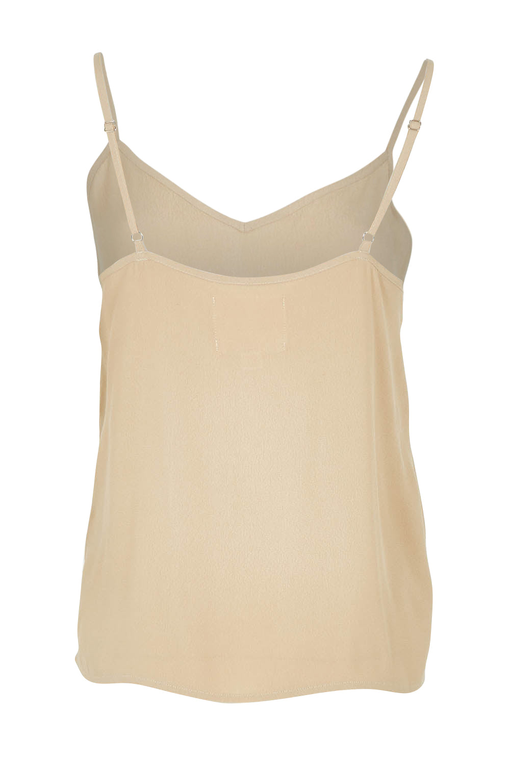 Product shot of the Runaway Top in colour Latte, from the back