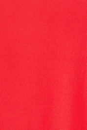 Product shot of the Runaway Top in colour Scarlet (Red), detail