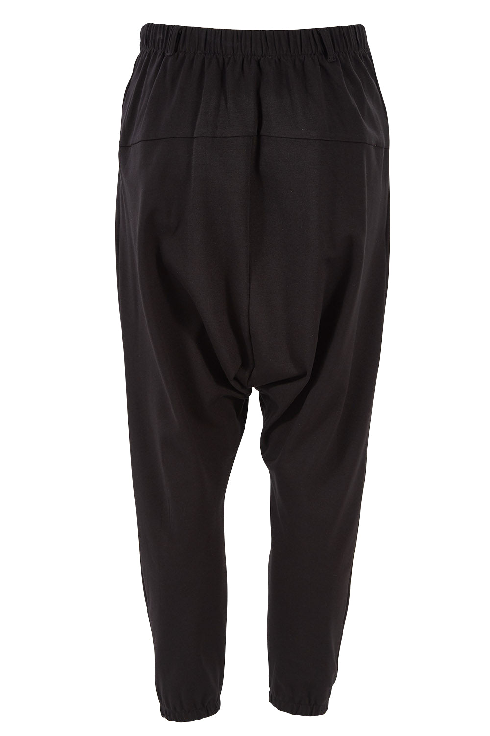Product shot of the Relax With Me Pants in colour Black (Black), from the back