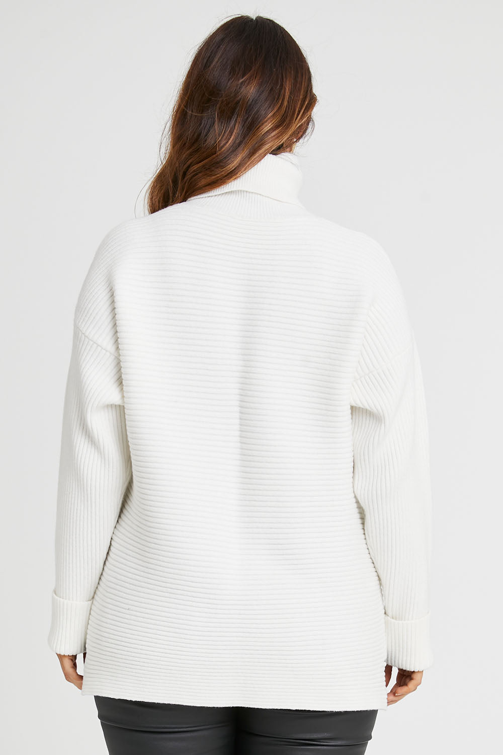 Preloved Roll With Me Jumper - Chalk
