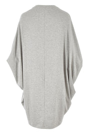 Product shot of the Sunshine In Me Dress in colour GreyMarle (Grey), from the back