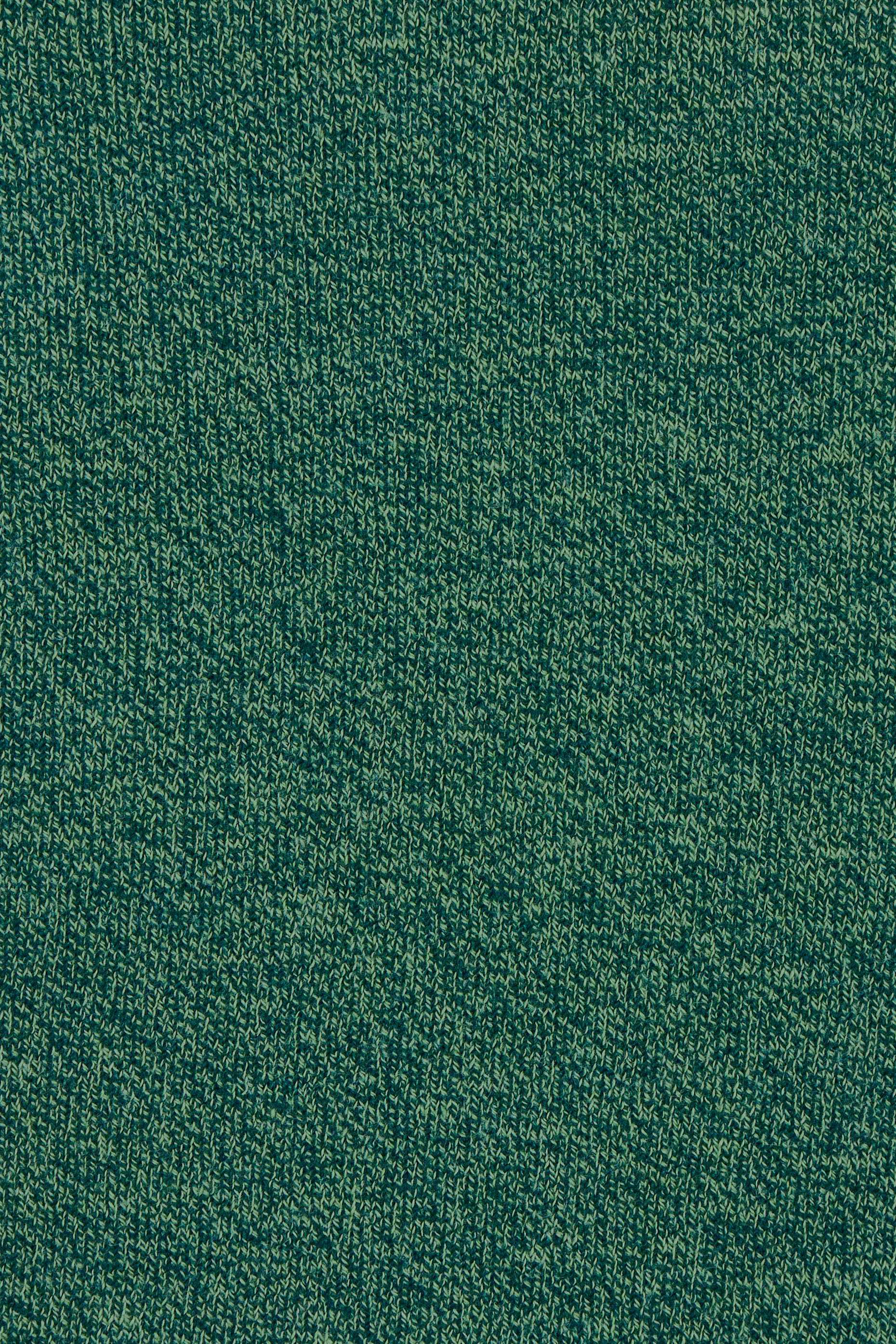 Product shot of the Snuggle Up Jumper - Forest in colour Forest, showing detail