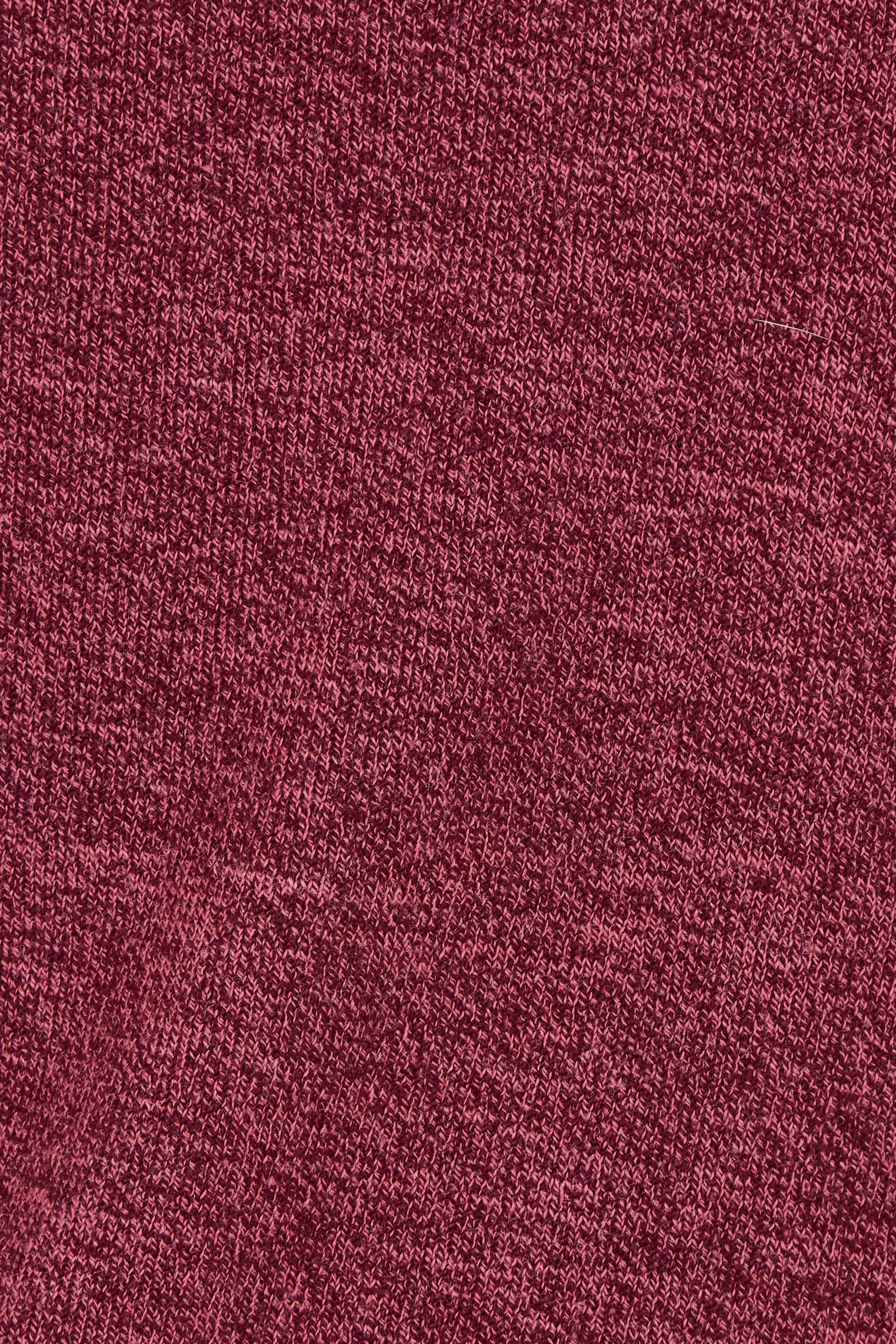 Product shot of the Snuggle Up Jumper in colour Grape (Purple), detail