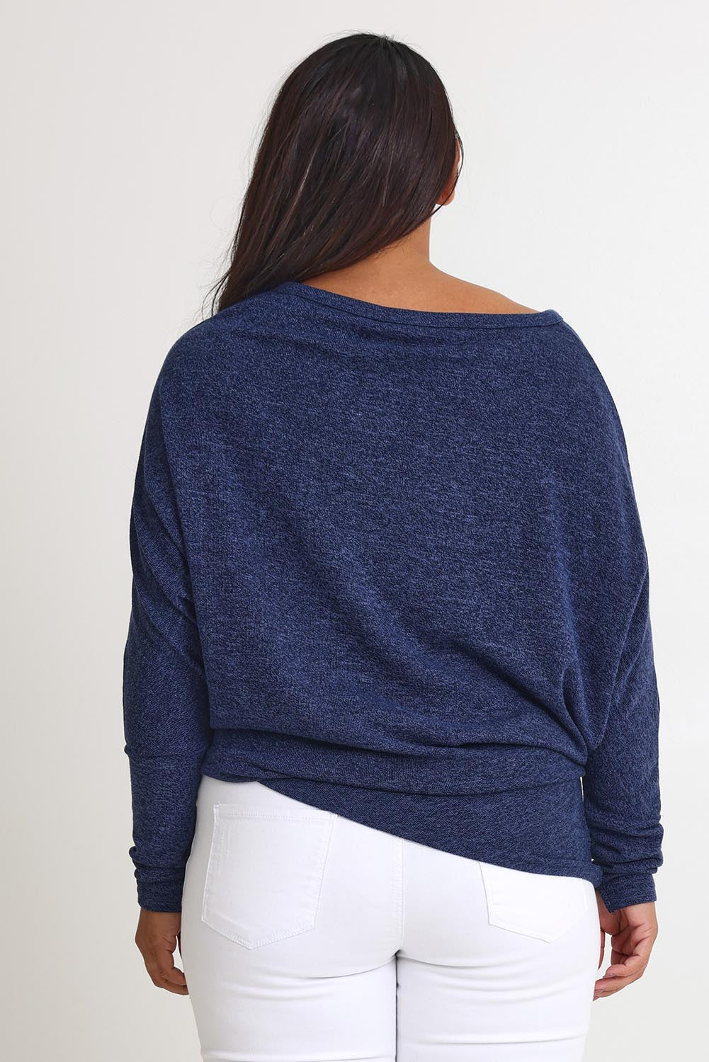 Preloved Snuggle Up Jumper - Indigo